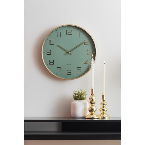 Stenska ura ø 40 cm Elegance Glow – Karlsson-image-1