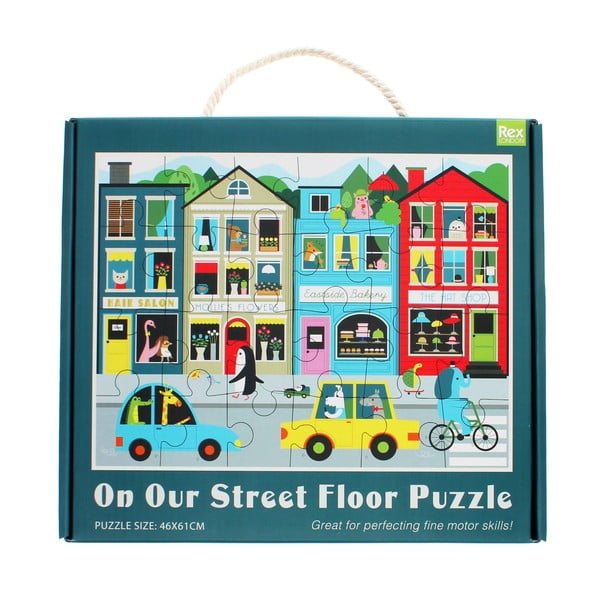 Sestavljanka (število koščkov 24) On Our Street – Rex London