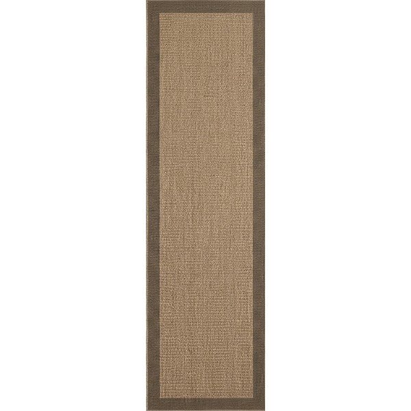 Rjav zunanji in notranji tekač 80x250 cm Timber 1402 – Ayyildiz Carpets