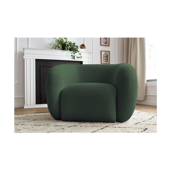 Zelen fotelj Celine – Bobochic Paris-image-1