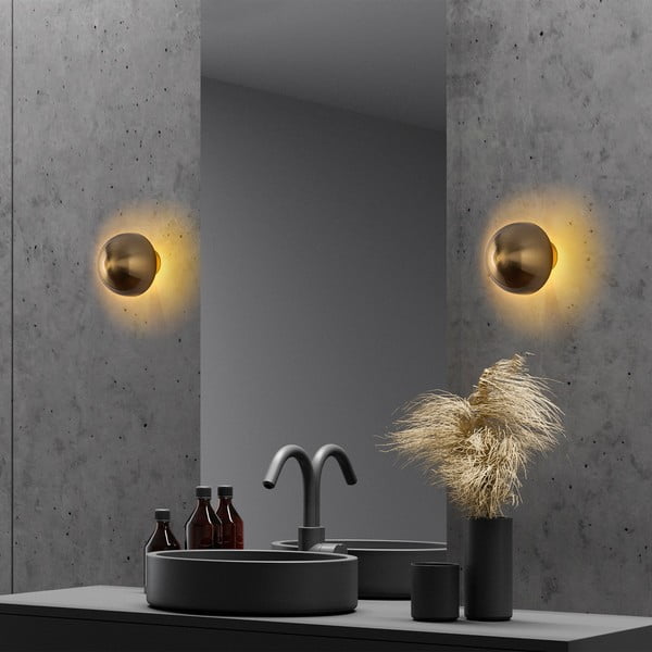 Stenska svetilka v bronasti barvi ø 16 cm Fungal – Opviq lights-image-3