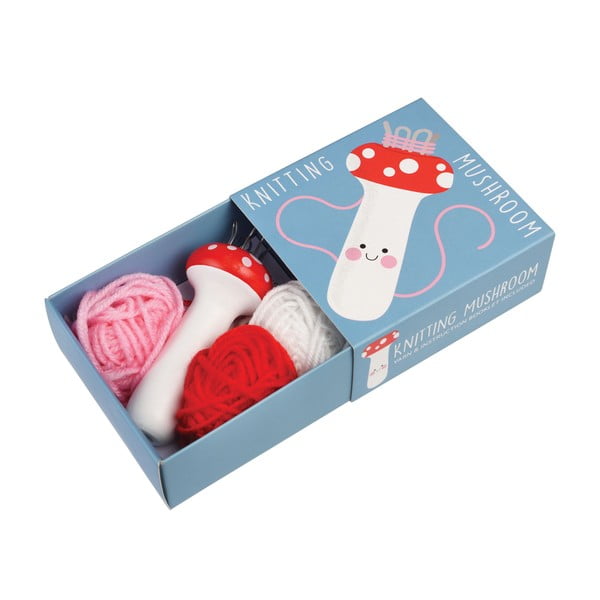 Komplet za ustvarjanje Knitting Kit Mushroom – Rex London