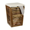 Lesen koš za perilo v temni naravni barvi 55 l Fondi – Wenko