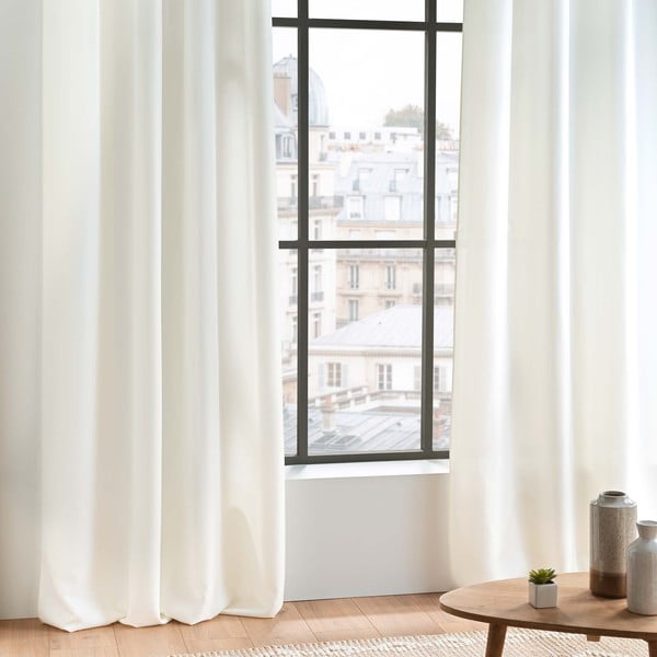 Kremno bela zavesa 140x260 cm Essentiel – douceur d'intérieur-image-2