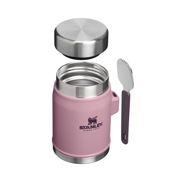 Vijolična termovka za hrano iz nerjavečega jekla 400 ml Legendary Food Jar + Spork Purple Smoke – Stanley-image-2
