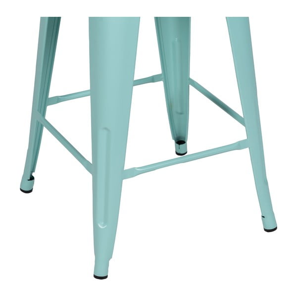Turkizni kovinski barski stoli v kompletu 2 ks (višina sedeža 61 cm) – Ixia-image-2