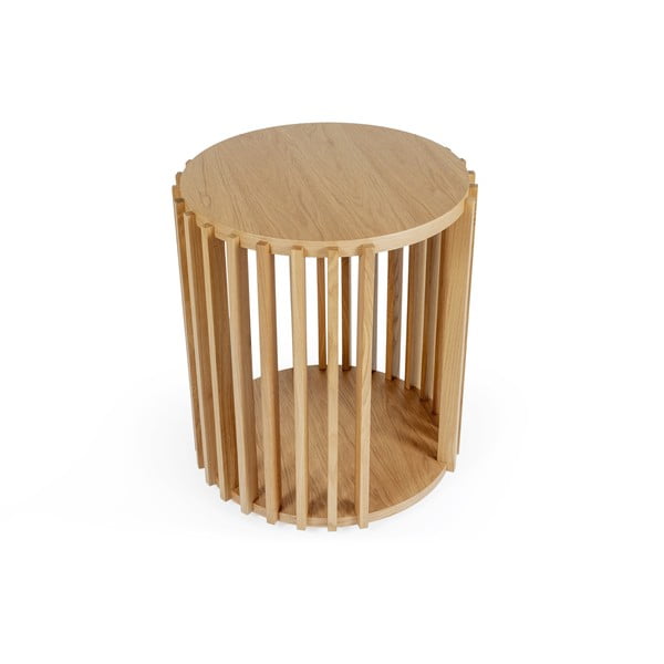 Hrastova mizica Woodman Drum, ø 53 cm-image-3