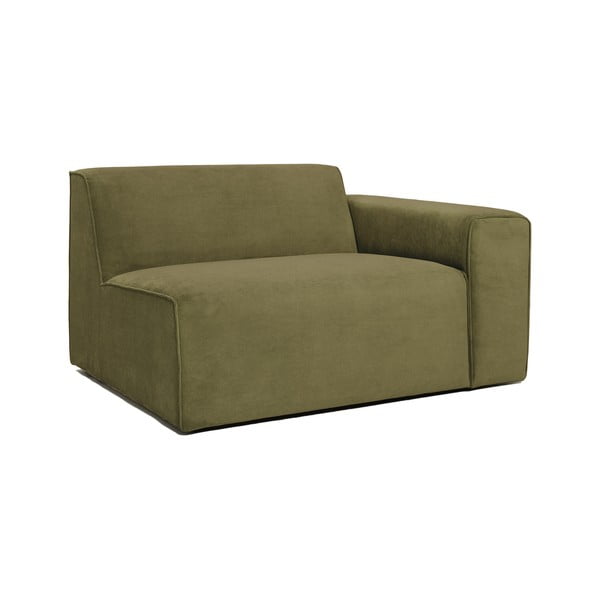 Zelen končni modul kavča Scandic Sting, 124 cm, desni kot-image-2