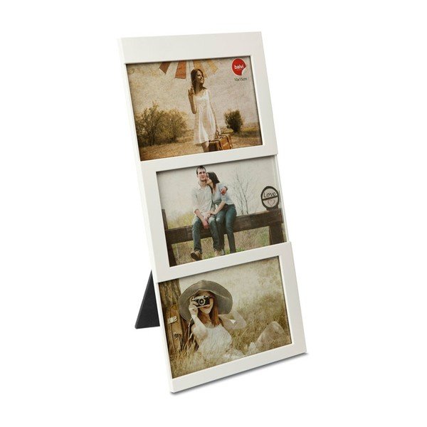 Bel plastičen stoječ okvir 16x34,5 cm Dijon – Balvi