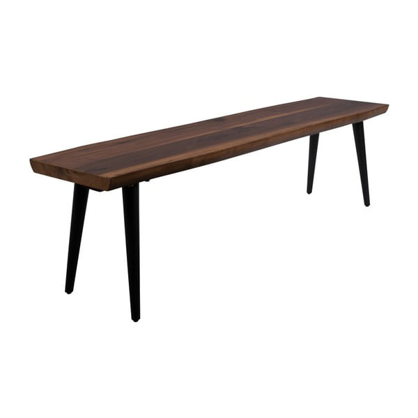 Klop s črnimi jeklenimi nogami Dutchbone Alagon, dolžina 160 cm-image-1