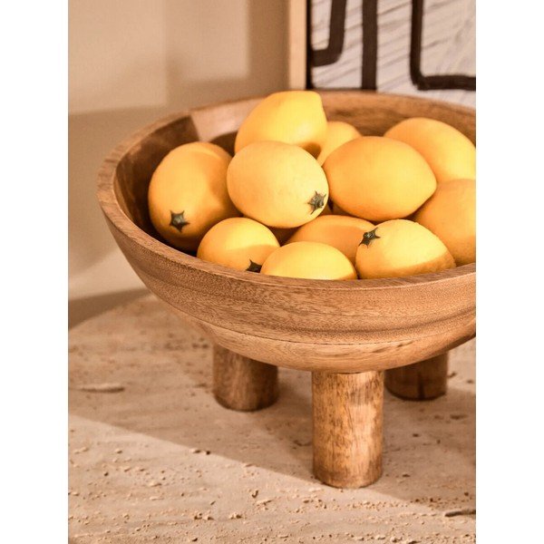 Lesena skleda v naravni barvi ø 27 cm Kara – Premier Housewares-image-2