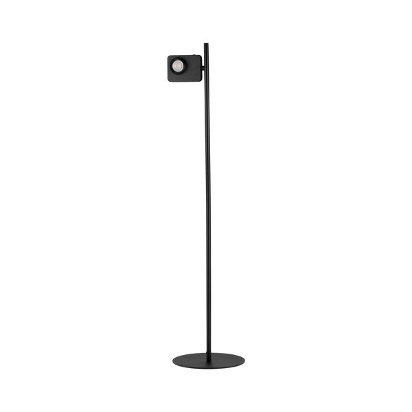 Črna aluminijasta LED stoječa svetilka z upogljivo konstrukcijo/zatemnitvena (višina 131 cm) Kedros – Nova Luce