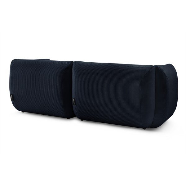 Temno moder žametni kavč 260 cm Lecomte - Bobochic Paris-image-4