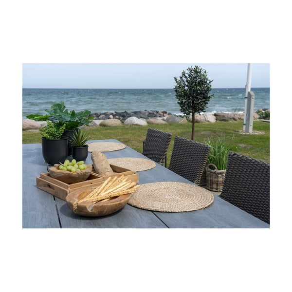 Pogrinjki iz jute v kompletu 4 ks ø 38 cm Bombay – House Nordic-image-1