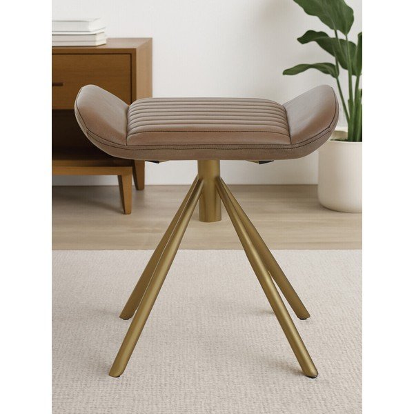 Siv usnjen tabure Buffalo – Premier Housewares-image-1