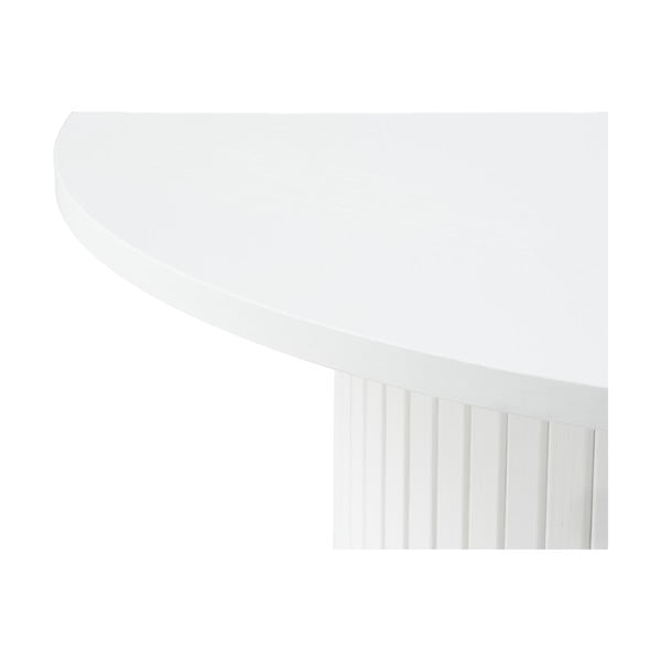 Bela okrogla mizica Nola – Unique Furniture-image-3