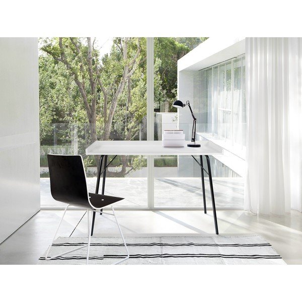 Pisalna miza z belo ploščo 52x115 cm Rayburn - Woodman-image-3