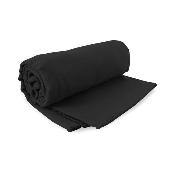 Črna hitro sušeča brisača DecoKing EKEA, 40 x 80 cm-image-3