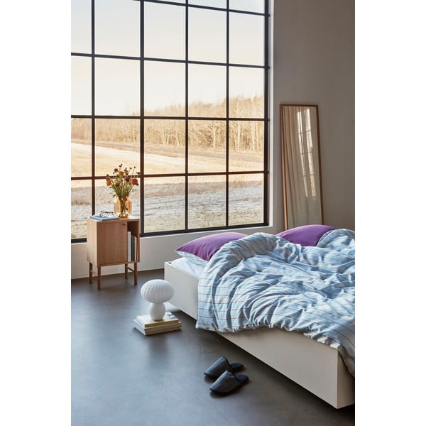 Stoječe ogledalo z lesenim okvirjem 52x167 cm Glimpse – Hübsch-image-2