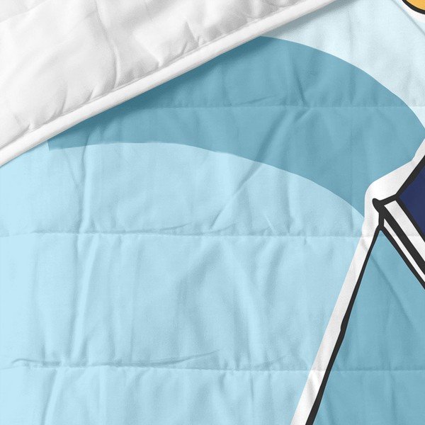 Bombažno otroško posteljno pregrinjalo 260x180 cm Navigateur - Mr. Fox-image-2