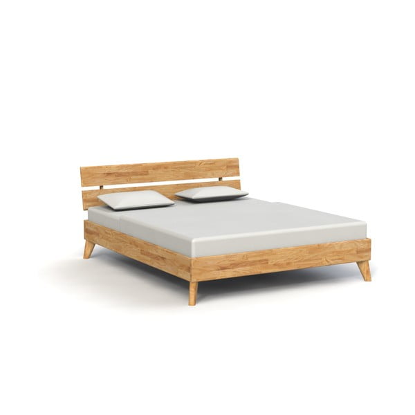Hrastova zakonska postelja 160x200 cm Greg 2 - The Beds