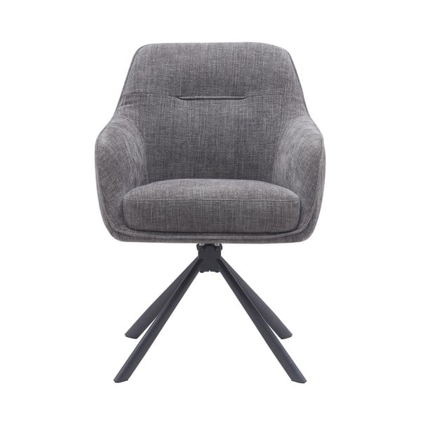 Sivi oblazinjeni jedilni stoli v kompletu 2 ks Avola – Unique Furniture-image-1