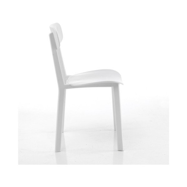Komplet 4 belih jedilnih stolov Tomasucci Mara-image-2