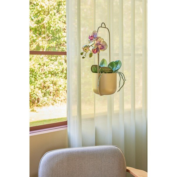 Kovinski viseči podstavki za cvetlične lonce v kompletu 2 ks ø 16 cm Lotus – Hübsch-image-1