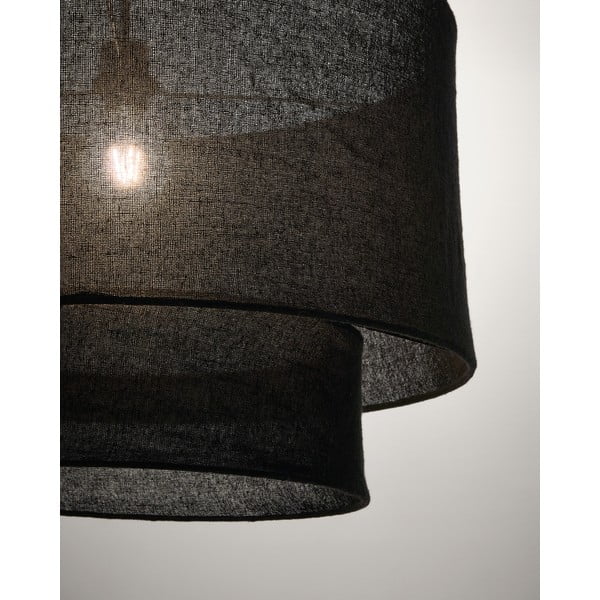 Črno senčilo ø 60 cm Mariela – Kave Home-image-2