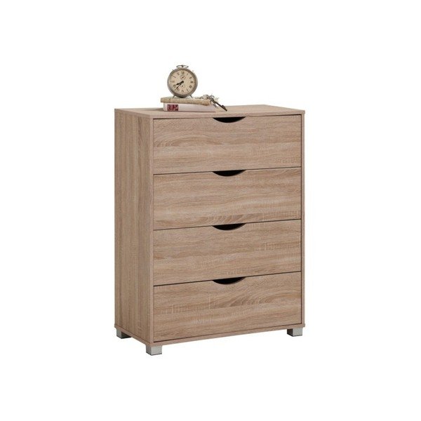 Komoda iz hrastovega lesa s 4 predali Støraa Nelson-image-3
