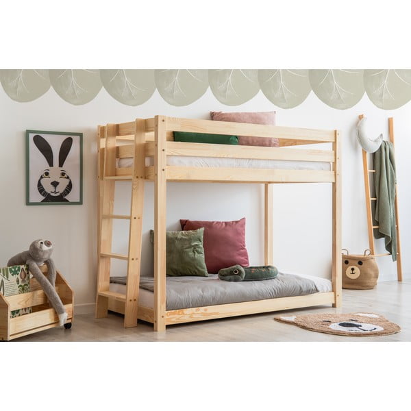 Pograd iz borovega lesa 90x190 cm CLPB - Adeko-image-1