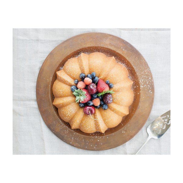 Pekač za kolač v srebrni barvi Nordic Ware Original, 2,8 l-image-1