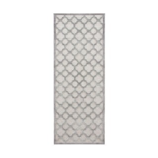 Siv tekač iz viskoze Mint Rugs Bryon, 80 x 250 cm