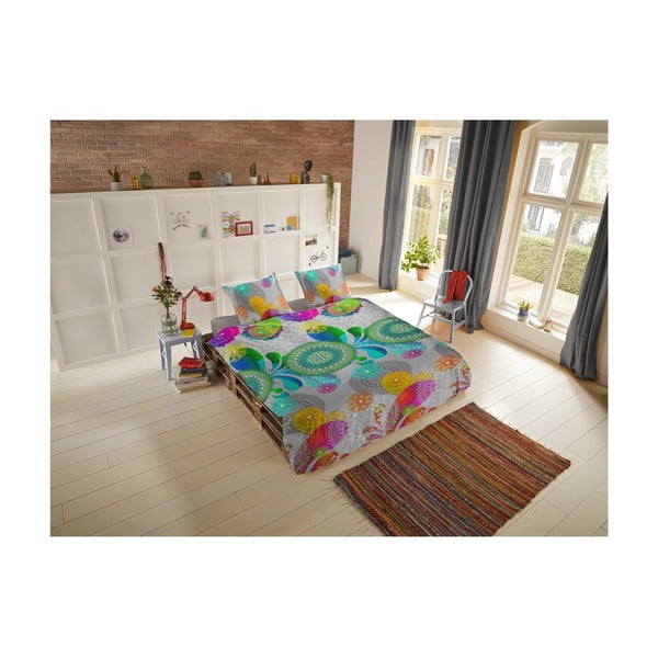 Bombažno posteljno perilo HIP Xandine, 140 x 200 cm-image-1