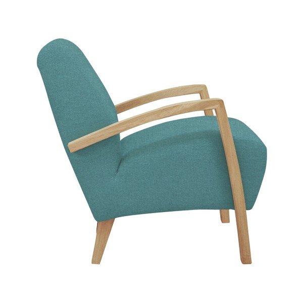 Turkizni fotelj s svetlobo Windsor & Co. Luna-image-1