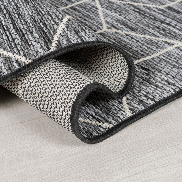 Siva zunanja preproga 170x120 cm Napoli - Flair Rugs-image-3