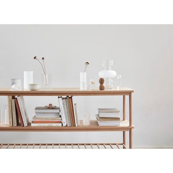 Steklena vaza Hübsch Sena, višina 12 cm-image-1