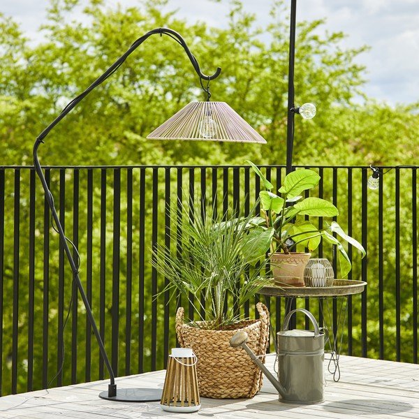 Bež senčilo ø 58 cm Vide – Star Trading-image-1