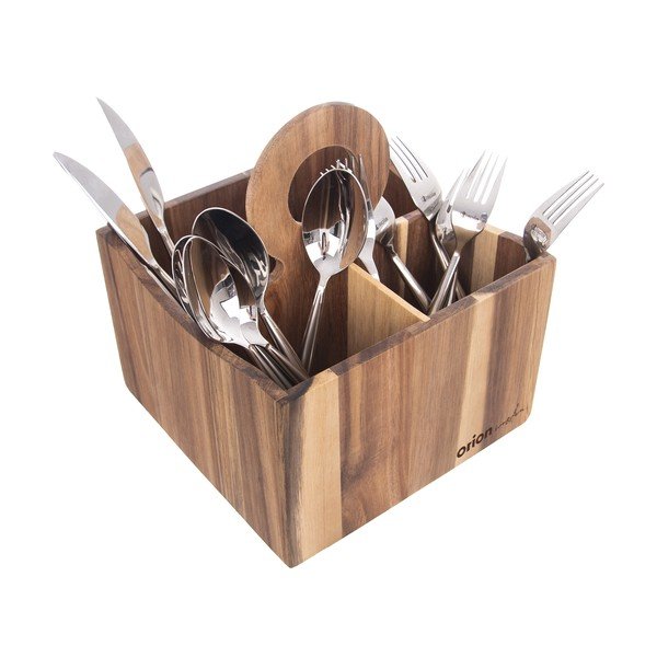 Leseno stojalo za kuhinjske pripomočke Wooden - Orion-image-4