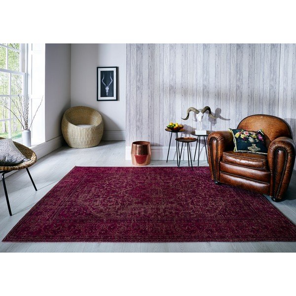 Rožnata ročno tkana preproga Flair Rugs Palais, 200 x 290 cm-image-3