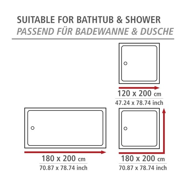 Zavesa za tuš 180x200 cm Rollin'Art Ocean Life – Wenko-image-2