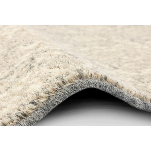 Bež volnena preproga 133x180 cm William – Agnella-image-2
