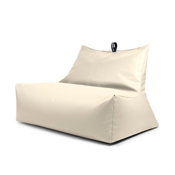 Bež vreča za sedenje iz umetnega usnja Icy Sofa – So Soft?
