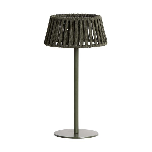LED namizna/prenosljiva zunanja svetilka s solarnim panelom (višina 30 cm) Aldet – Kave Home
