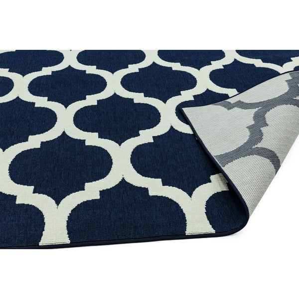 Modra preproga Azijske preproge Antibes, 80 x 150 cm-image-4