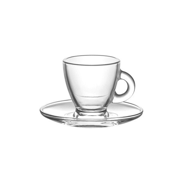 Steklene skodelice v kompletu 6 ks 95 ml – Hermia