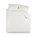 Bela podaljšana posteljnina za zakonsko posteljo iz krepa 230x220 cm Seersucker Frill – Catherine Lansfield