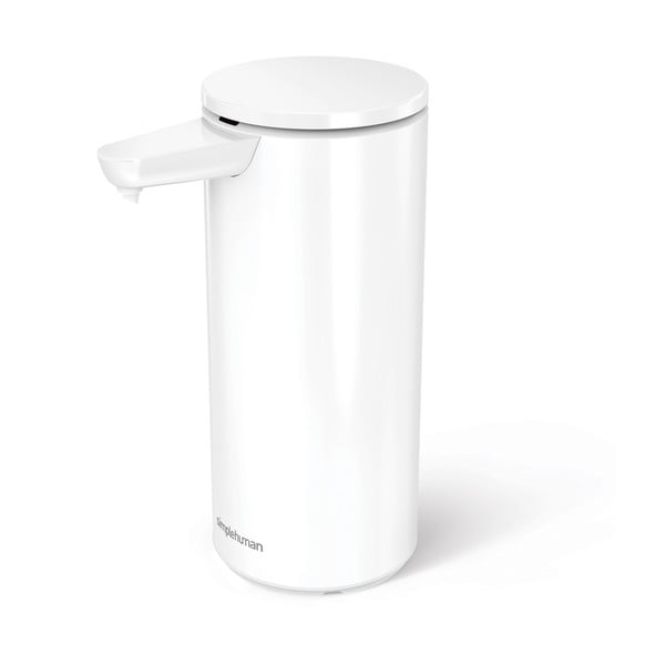 Bel kovinski avtomatski dozirnik za milo 414 ml – simplehuman