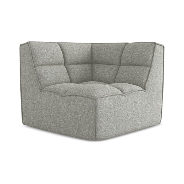 Svetlo siv modul za sedežno garnituro Kalai – Makamii-image-3