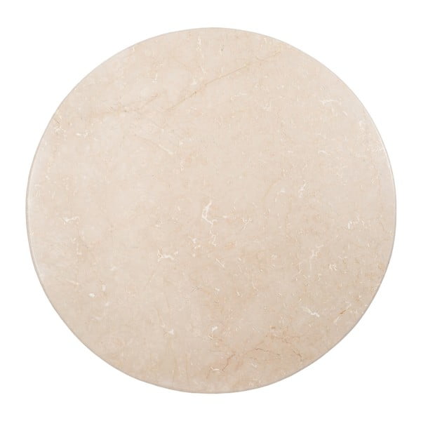 Okrogla jedilna miza z marmorno mizno ploščo ø 120 cm – Ixia-image-4